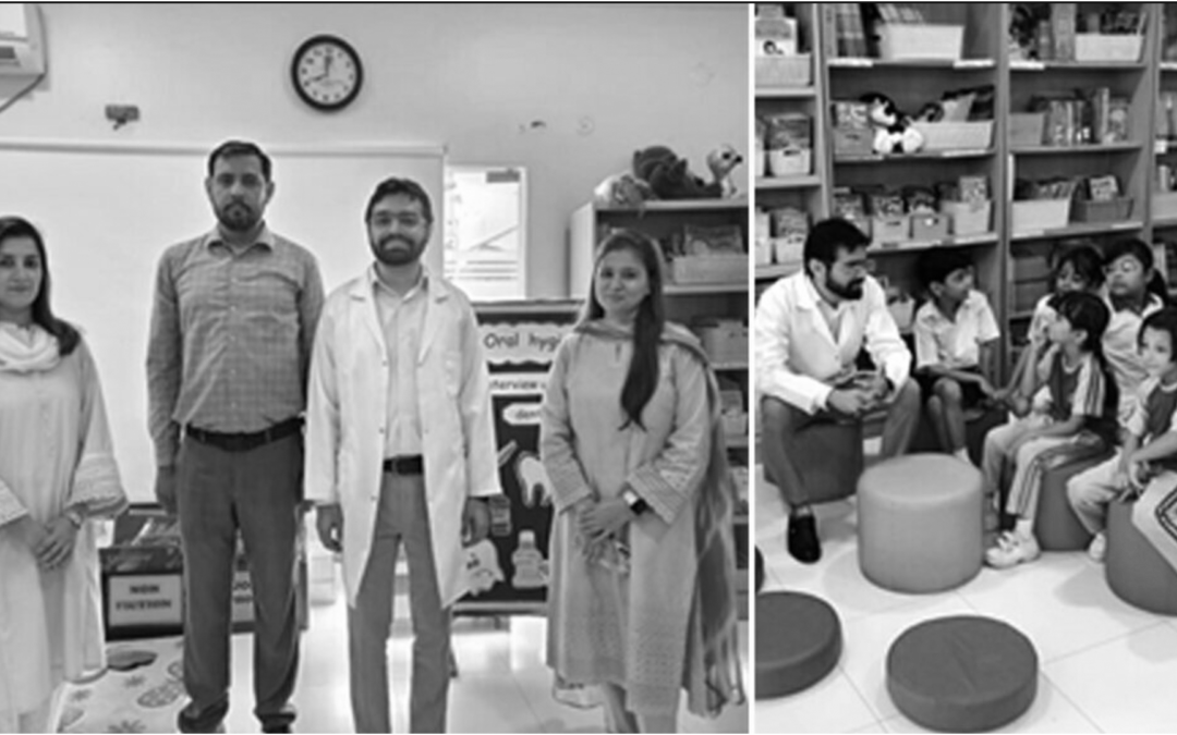 BUDC team holds oral health awareness session for school kids